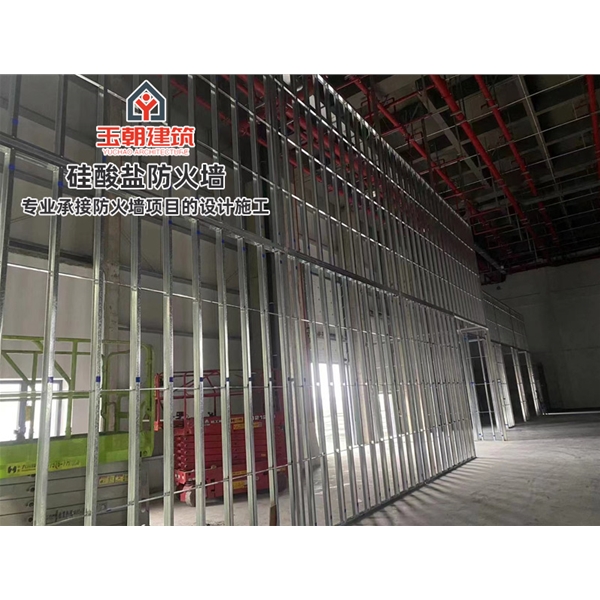 高密硅酸盐防火墙 性能稳定 轻质高强 硅酸钙防火耐火3-4小时