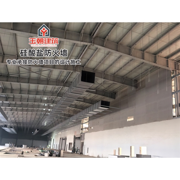 高密轻钢龙骨防火墙 地下车库防火分区 防火阻燃 吸声隔音