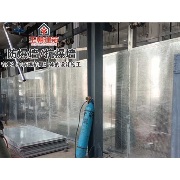 高密纤维复合钢板抗爆墙定制 轻质防爆墙施工安装一条龙服务